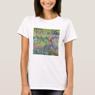 Camiseta Claude Monet - O Jardim de Íris em Giverny