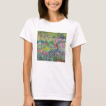 Camiseta Claude Monet - O Jardim Íris de Giverny<br><div class="desc">Jardim Íris em Giverny / Jardim do Artista em Giverny - Claude Monet,  1899-1900</div>