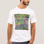 Camiseta Claude Monet - O Jardim Íris de Giverny<br><div class="desc">Jardim Íris em Giverny / Jardim do Artista em Giverny - Claude Monet,  1899-1900</div>
