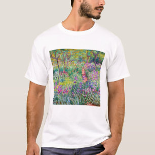 Camiseta Claude Monet - O Jardim Íris de Giverny