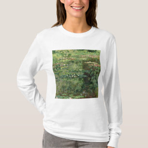 Camiseta Claude Monet   o Waterlily Lagoa, 1904
