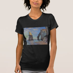 Camiseta Claude Monet os penhascos em presentes do destino