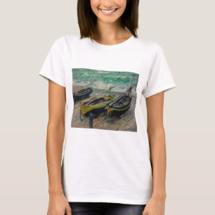 Camiseta Claude Monet Pintura Óleo Canvas Natureza Artístic