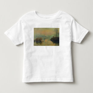 Camiseta Claude Monet Sun que ajusta-se sobre o Seine