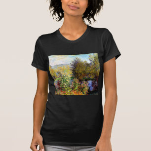 Camiseta Claude Monet Um Canto do Jardim em Montgeron