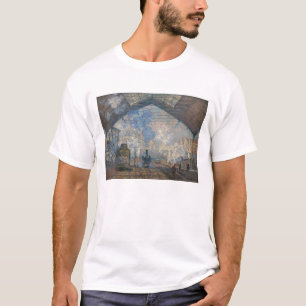 Camiseta Claude Monet - Vista exterior da estação de Sant
