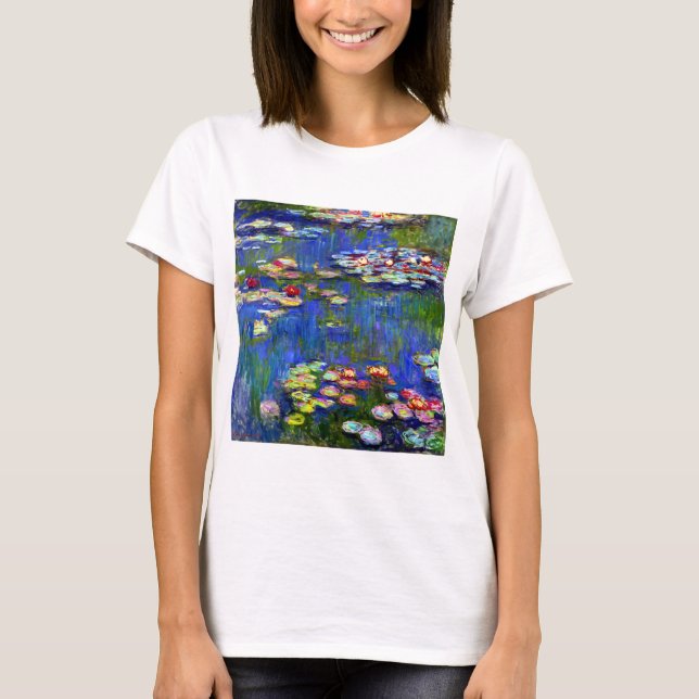 Camiseta Claude Monet Water Lily (Frente)