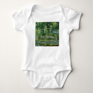 Camiseta Claude Monet Water Lily e Ponte Japonesa
