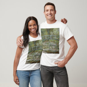 Camiseta Claude Monet Water Lily Pond (Ponte Japonesa)