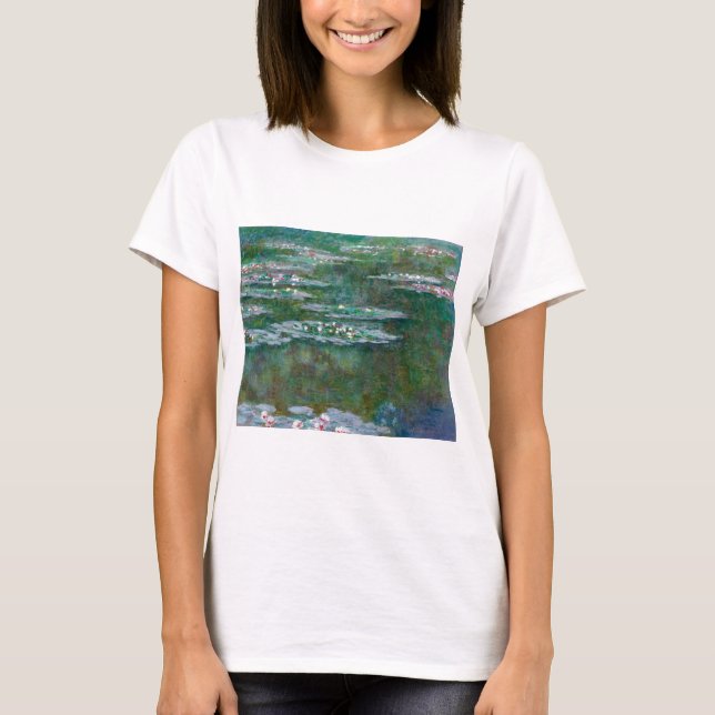 Camiseta Claude Monet / Waterlily (Frente)