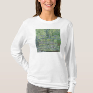 Camiseta Claude Monet  "Waterlily Pond": Harmonia Verde