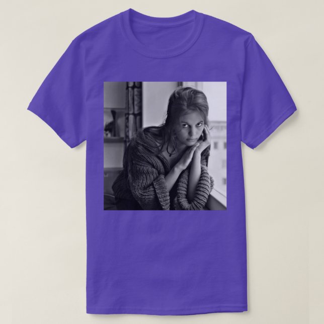 Camiseta Claudia Cardeal atriz 3 (Frente do Design)