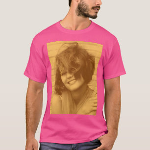 Camiseta Claudia Cardinale Em Laranja