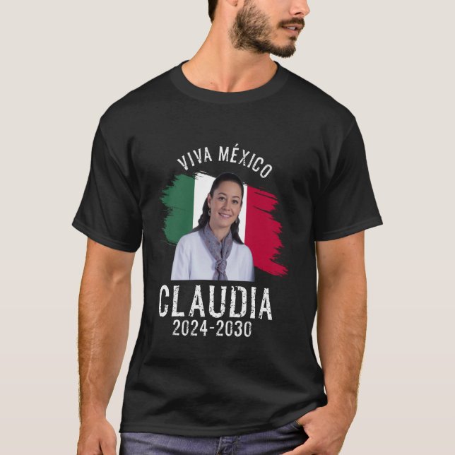 Camiseta Claudia Sheinbaum Pardo Presidente mexicano (Frente)