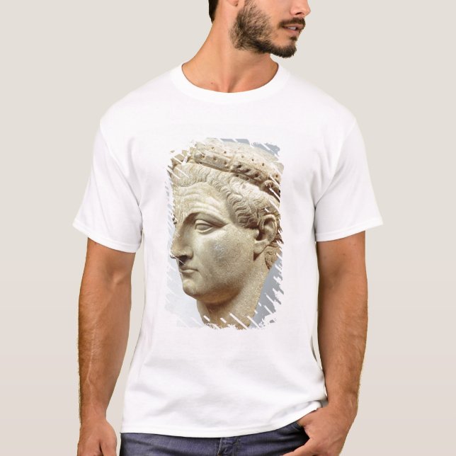Camiseta Claudius, cabeça de mármore, ANÚNCIO 41-54 (Frente)
