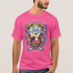 Camiseta Claus Grabke - design de skate retro