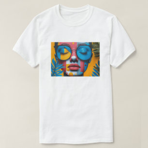 Camiseta Cláusula de Fotografia Simples e Elegante Colorida