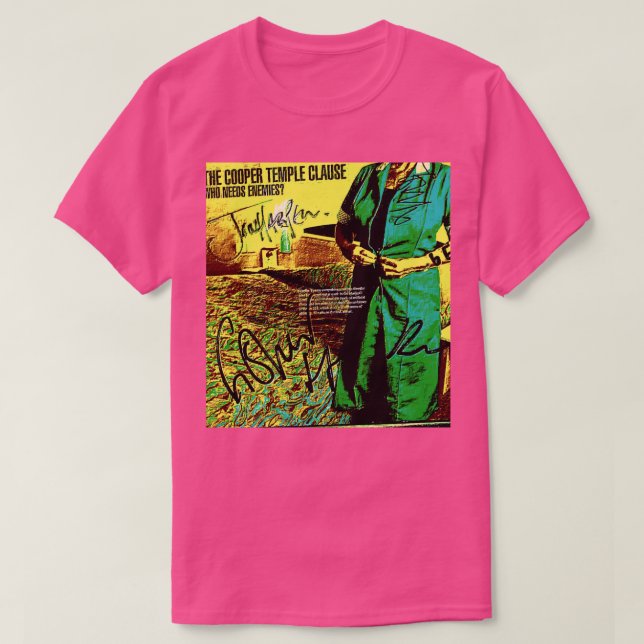 Camiseta Cláusula Temple Cooper (Frente do Design)