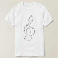 Camiseta Clave de Sol Musical