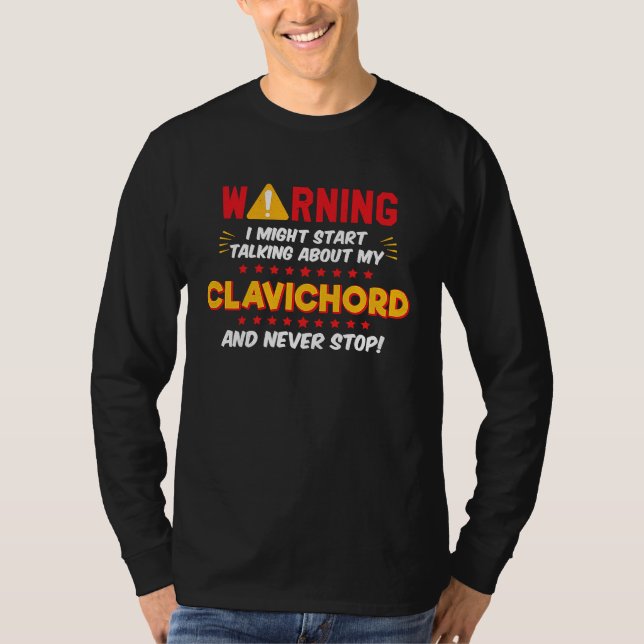 Camiseta Clavichord Player Joke Graphic (Frente)