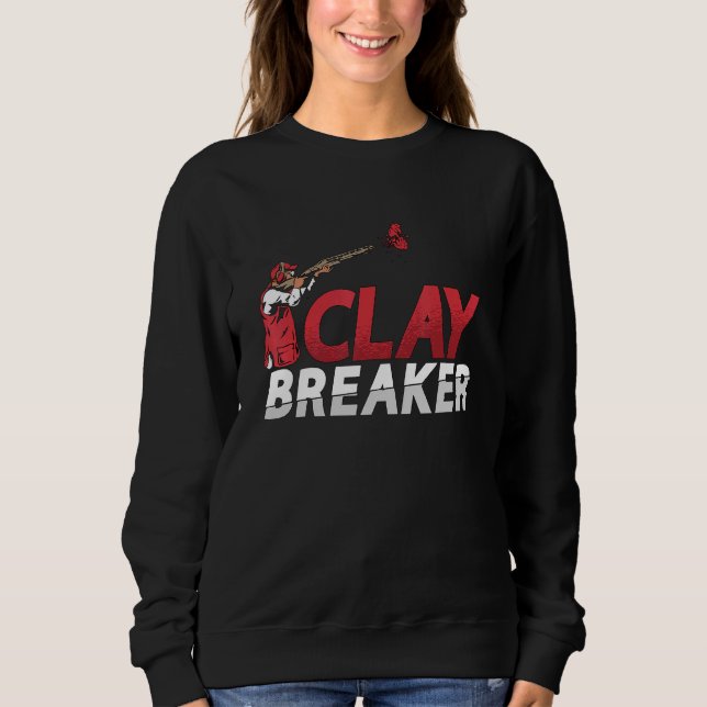 Camiseta Clay Breaker Slay Target Shooting Enthusiasts Clay (Frente)