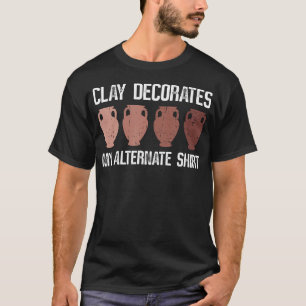 Camiseta Clay Decora Meu Alternativo - Arte em Cerâmica