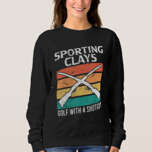 Camiseta Clay Pigeon Atirando Golfe Com Tiro