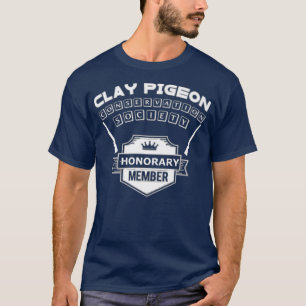 Camiseta Clay Pigeon Conservation Society Membro Funny