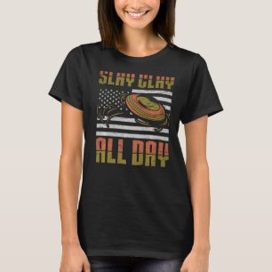Camiseta Clay Slay All Day - Tiros desportivos e pombo-argi