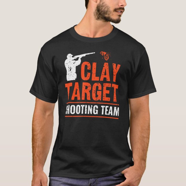 Camiseta Clay Target Shoting Team Clay Spo Spo (Frente)