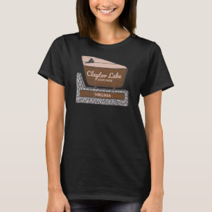 Camiseta Claytor Lake State Park Virginia Va Sinal de Boas-