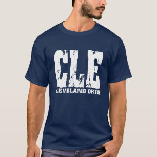 Camiseta CLE homens do Tshirt de Cleveland, Ohio & estilos