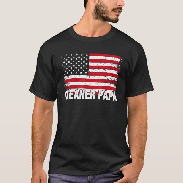 Camiseta Cleaner Papa (Frente)