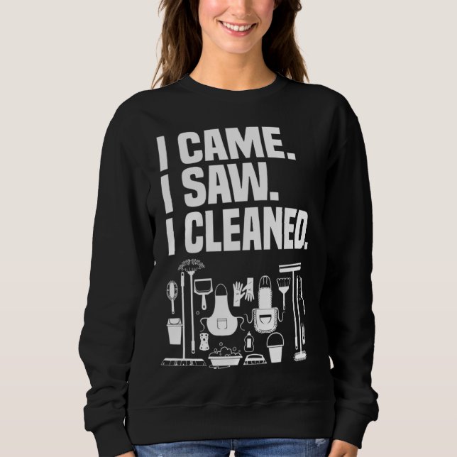 Camiseta Cleaning  House Cleaner And Housekeeper (Frente)