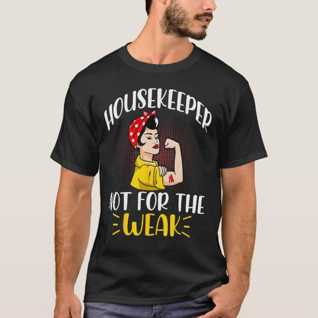 Camiseta Cleaning Lady Housekeeping Housekeeper (Frente)