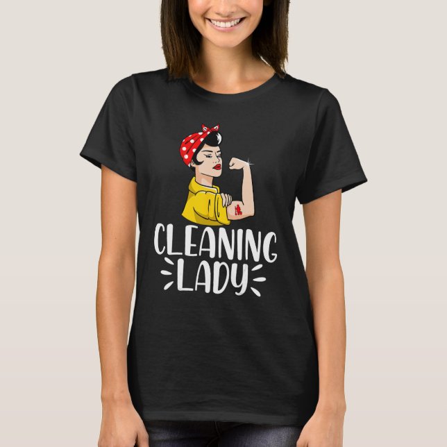 Camiseta Clearing Lady Housekeeper 2 (Frente)