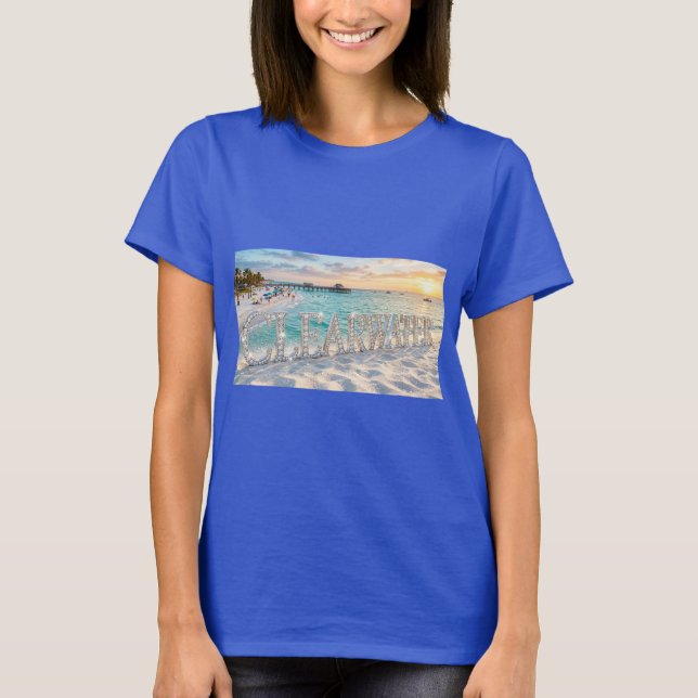 Camiseta Clearwater Beach Florida (Frente)