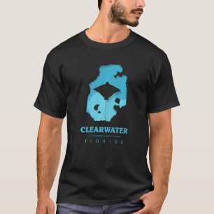 Camiseta Clearwater Beach Florida Stringray Summer Family V