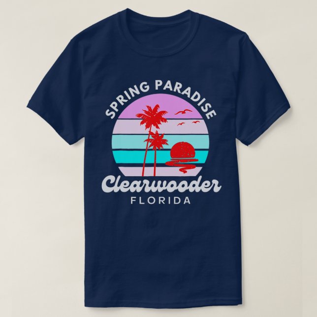 Camiseta Clearwooder Florida Funny Philadelphia Slang Sprin (Frente do Design)