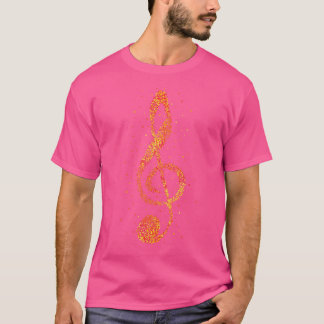 Camiseta Clef Musicians Choir Music Club