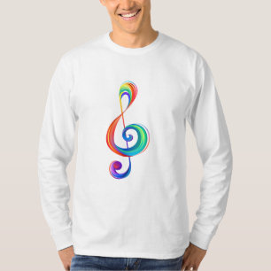 Camiseta Clef (trecho de arco-íris)