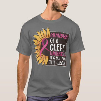 Camiseta Cleft Palate Lip Avó Forte Consciência