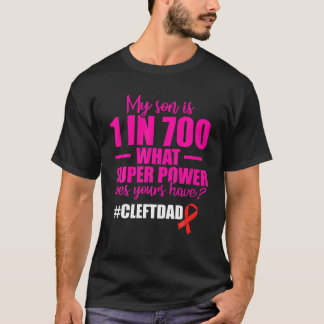 Camiseta Cleft Palate Lip Pai Filho Forte Consciência