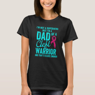 Camiseta Cleft Palate Lip Pai Herói Forte Consciência