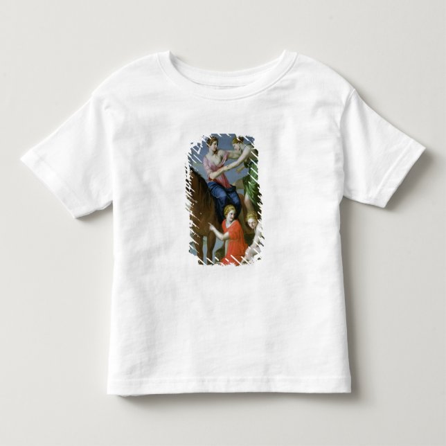 Camiseta Clelia que cruza o Tibre (Frente)