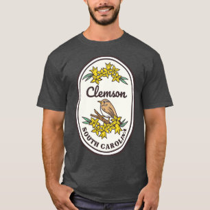 Camiseta Clemson South olina Wren SC Tourist Souvenir