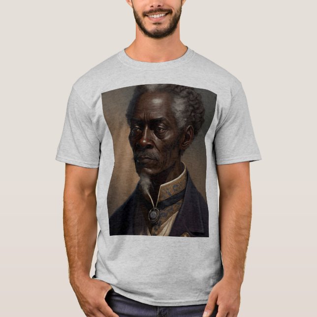 Camiseta Cleon Porträt Gemälde (Frente)
