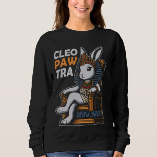 Camiseta Cleopatra Bunny Egípcio Deusa Rabbit Egiptologi