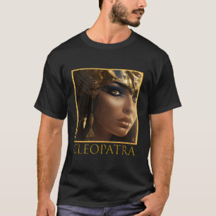 Camiseta Cleópatra Egípcia Faraó Poderosa Régua Feminina E