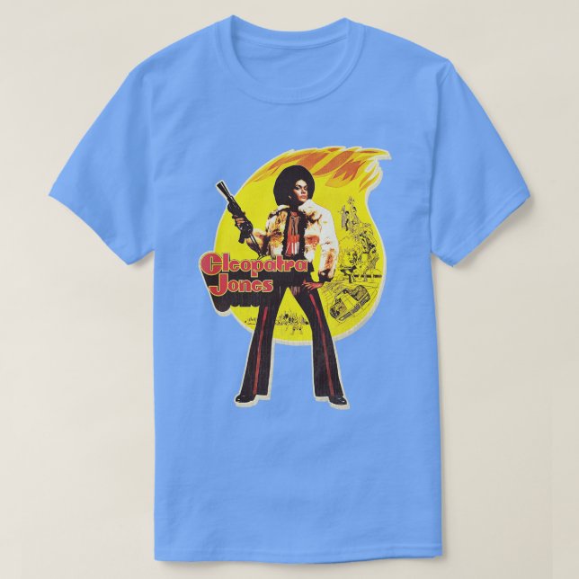 Camiseta Cleopatra Jones (Frente do Design)